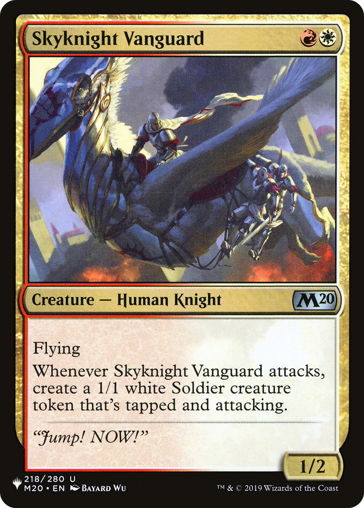 Skyknight Vanguard [The List] | Card Merchant Takapuna