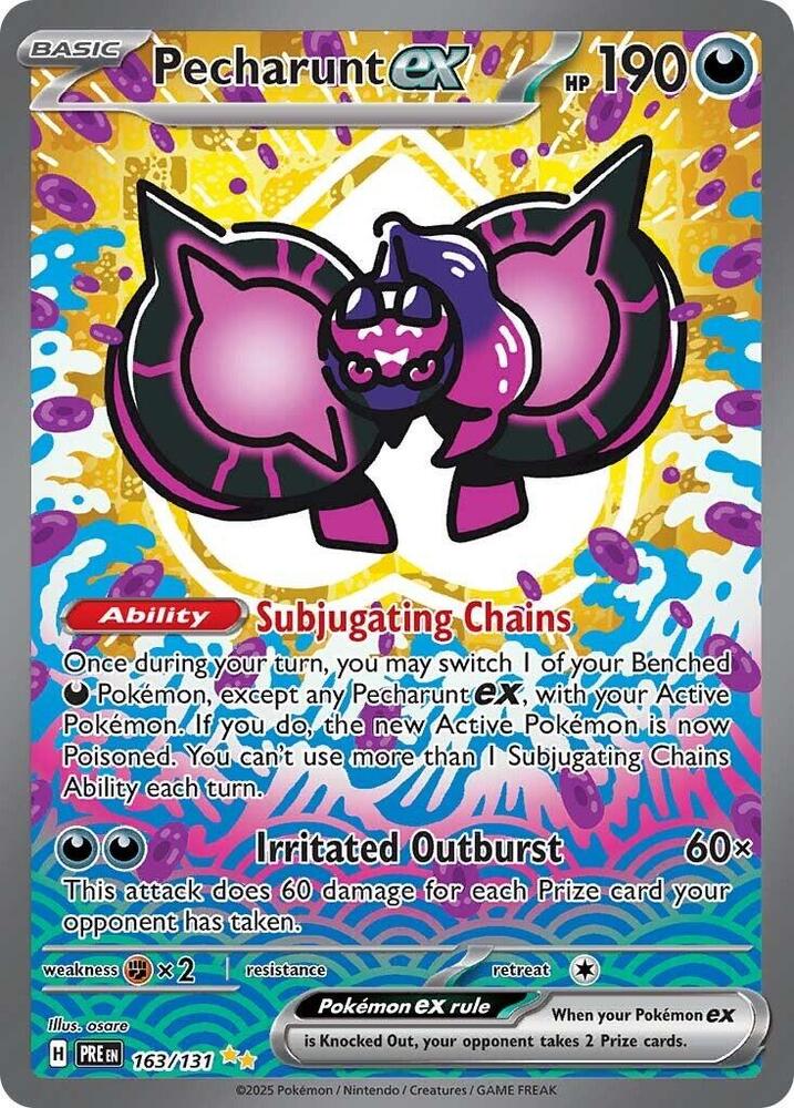 Pecharunt ex (163/131) [Scarlet & Violet: Prismatic Evolutions] | Card Merchant Takapuna