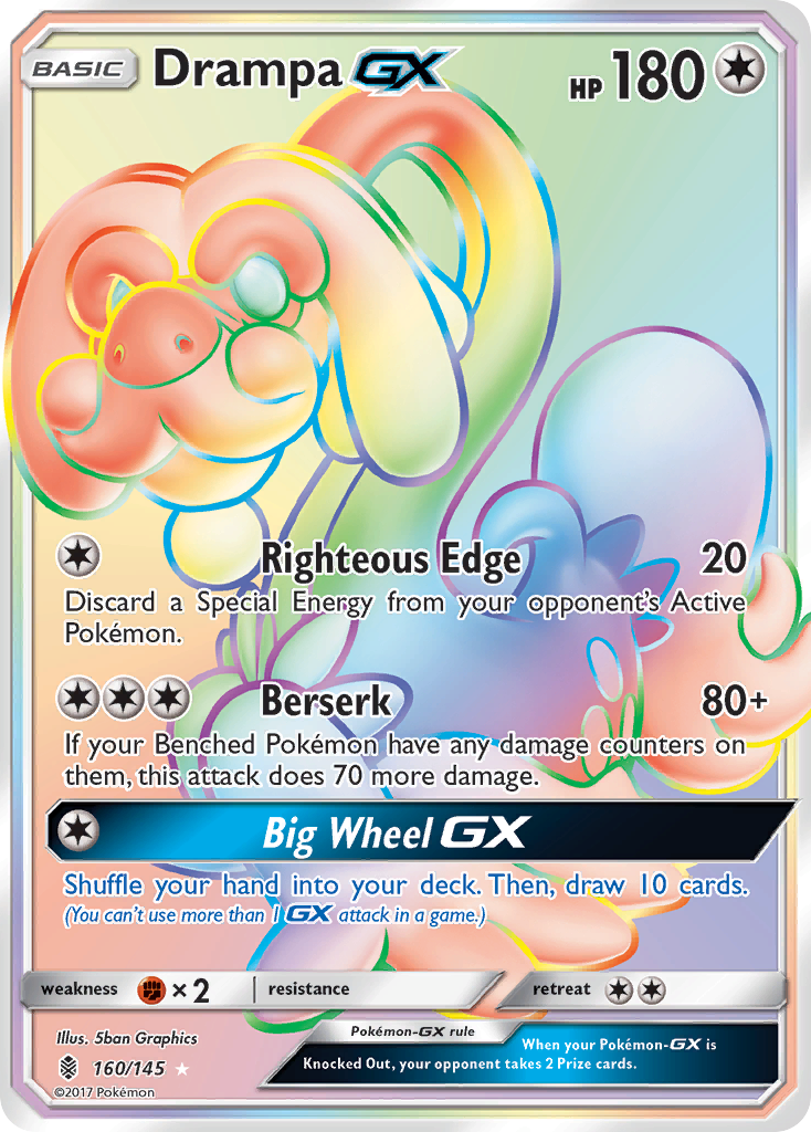 Drampa GX (160/145) [Sun & Moon: Guardians Rising] | Card Merchant Takapuna