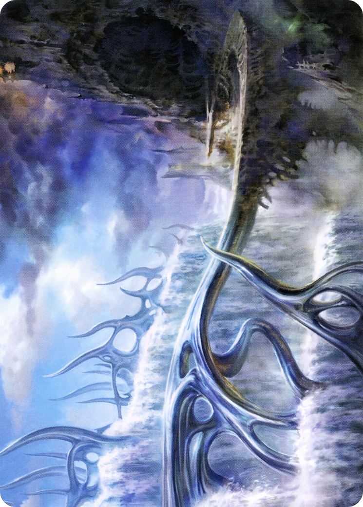 Mistvault Bridge Art Card [Modern Horizons 2 Art Series] | Card Merchant Takapuna