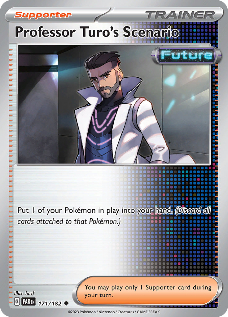 Professor Turo's Scenario (171/182) [Scarlet & Violet: Paradox Rift] | Card Merchant Takapuna