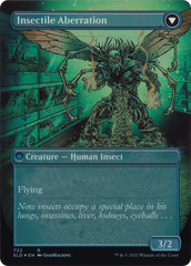 Delver of Secrets // Insectile Aberration (Borderless) [Secret Lair: From Cute to Brute] | Card Merchant Takapuna