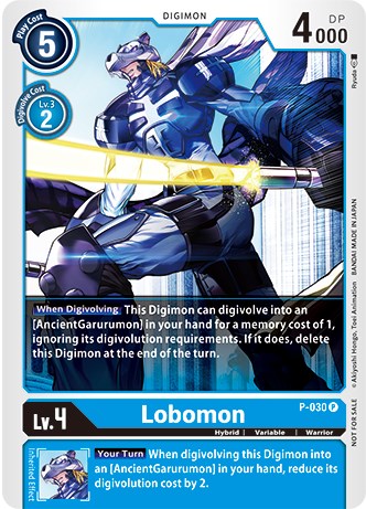 Lobomon [P-030] (Revision Pack 2021) [Promotional Cards] | Card Merchant Takapuna