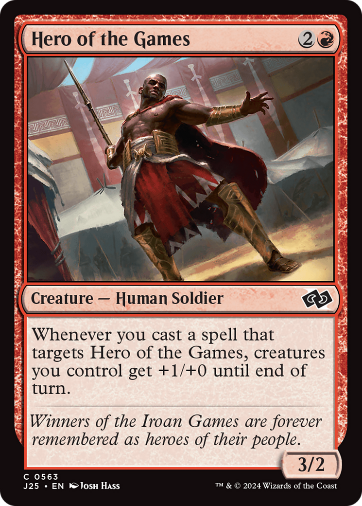 Hero of the Games [Foundations Jumpstart] | Card Merchant Takapuna