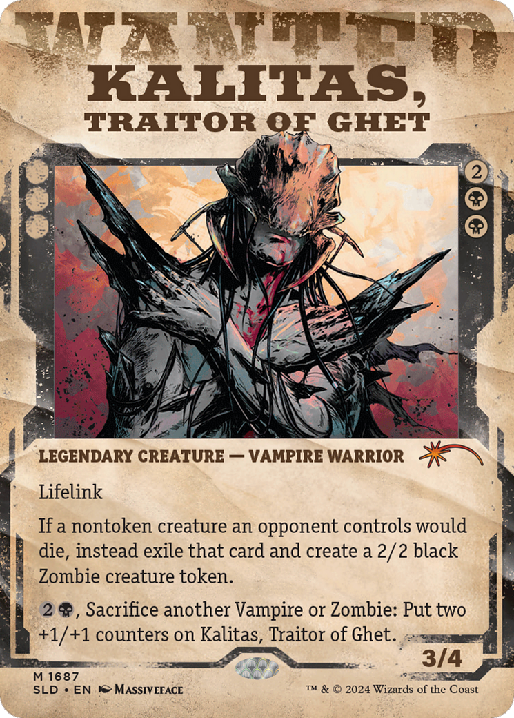 Kalitas, Traitor of Ghet [Secret Lair Drop Series] | Card Merchant Takapuna