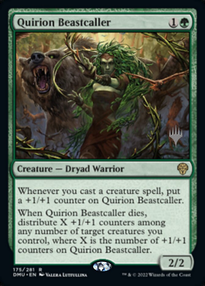 Quirion Beastcaller (Promo Pack) [Dominaria United Promos] | Card Merchant Takapuna