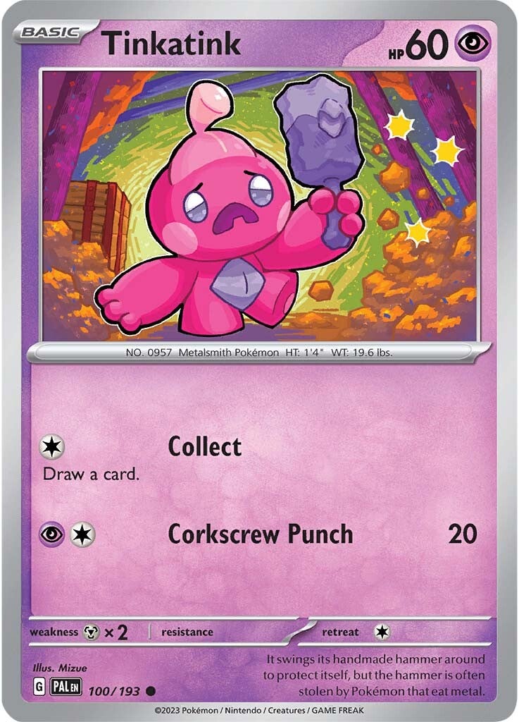 Tinkatink (100/193) [Scarlet & Violet: Paldea Evolved] | Card Merchant Takapuna