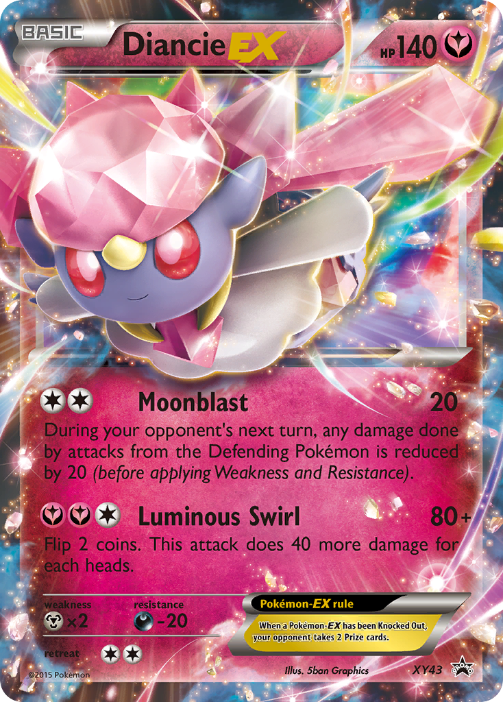 Diancie EX (XY43) [XY: Black Star Promos] | Card Merchant Takapuna