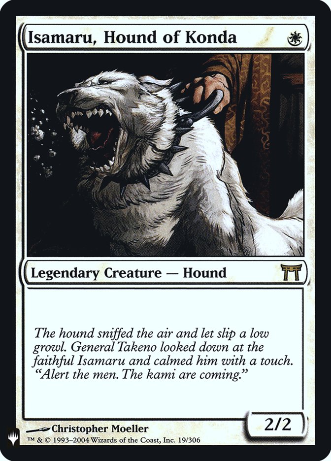 Isamaru, Hound of Konda [Mystery Booster] | Card Merchant Takapuna