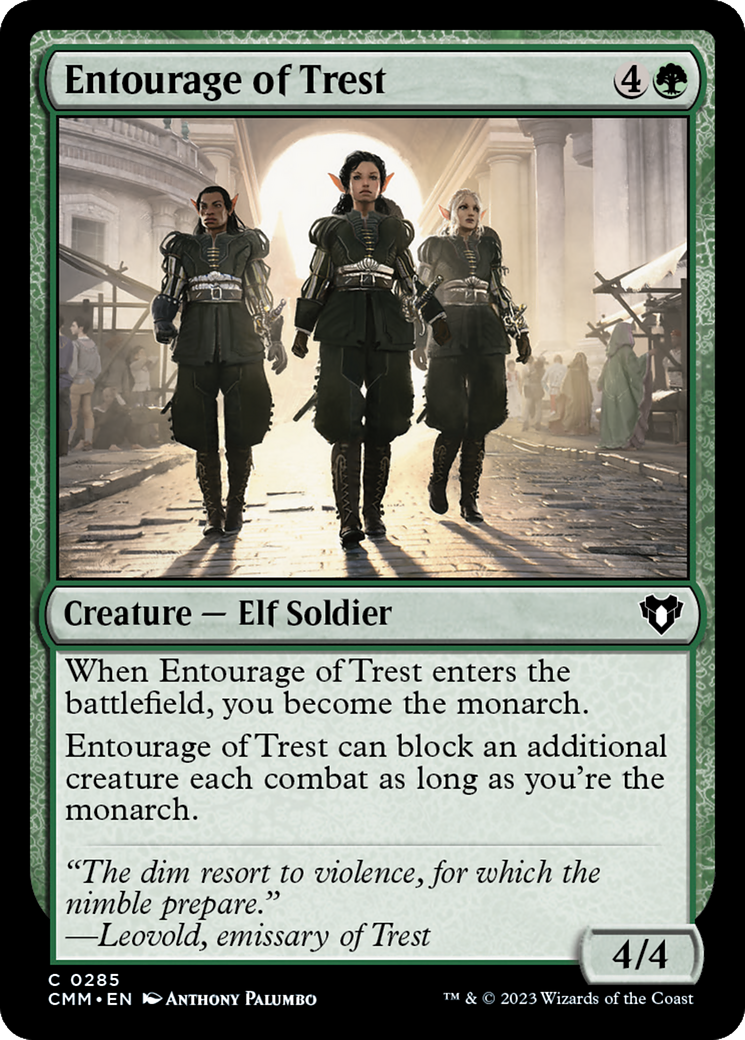 Entourage of Trest [Commander Masters] | Card Merchant Takapuna