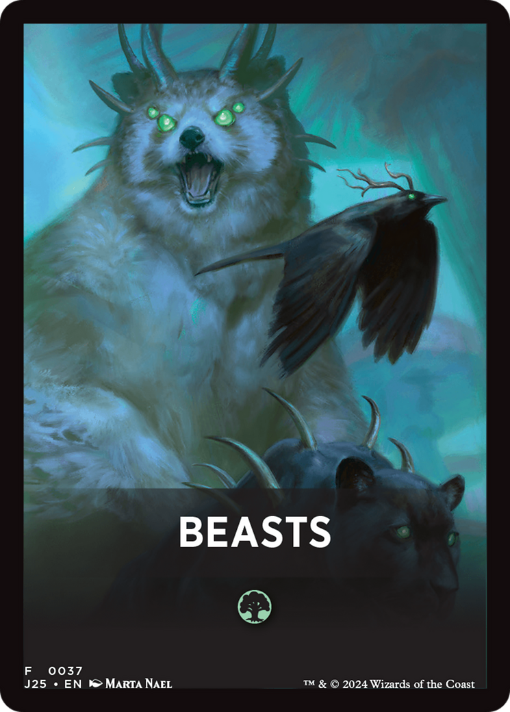 Beasts Theme Card [Foundations Jumpstart Front Cards] | Card Merchant Takapuna