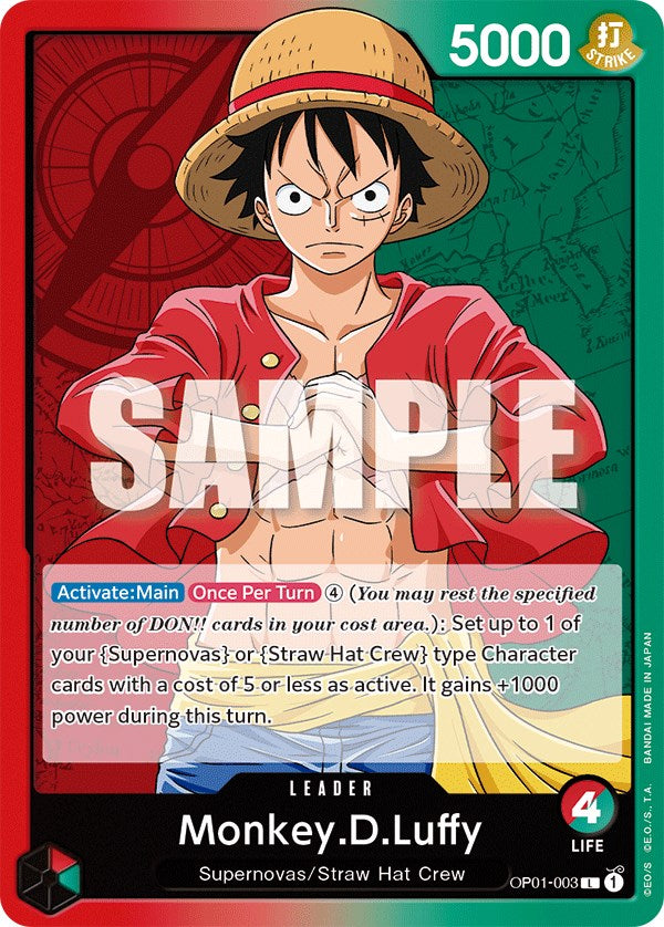 Monkey.D.Luffy [Romance Dawn] | Card Merchant Takapuna