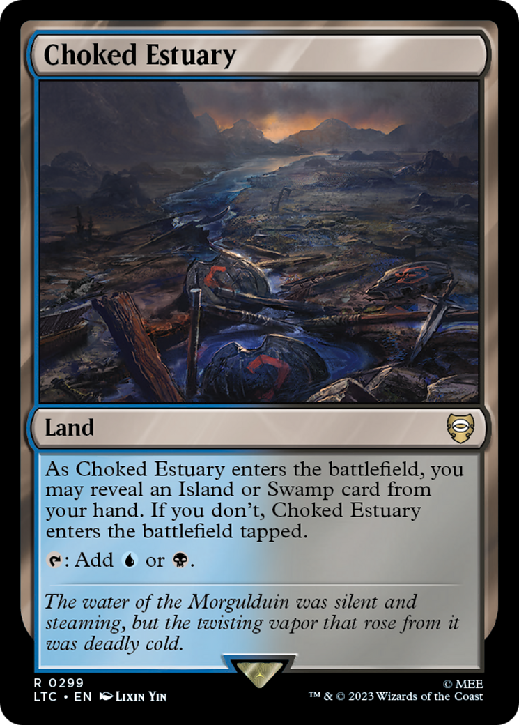 Choked Estuary [The Lord of the Rings: Tales of Middle-Earth Commander] | Card Merchant Takapuna