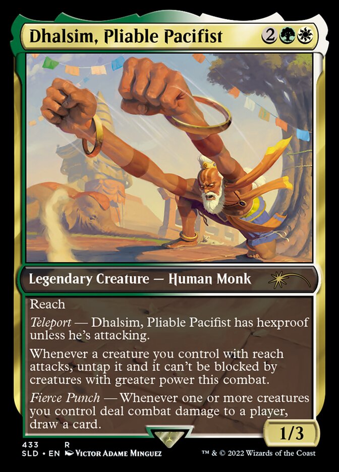 Dhalsim, Pliable Pacifist [Secret Lair Drop Series] | Card Merchant Takapuna