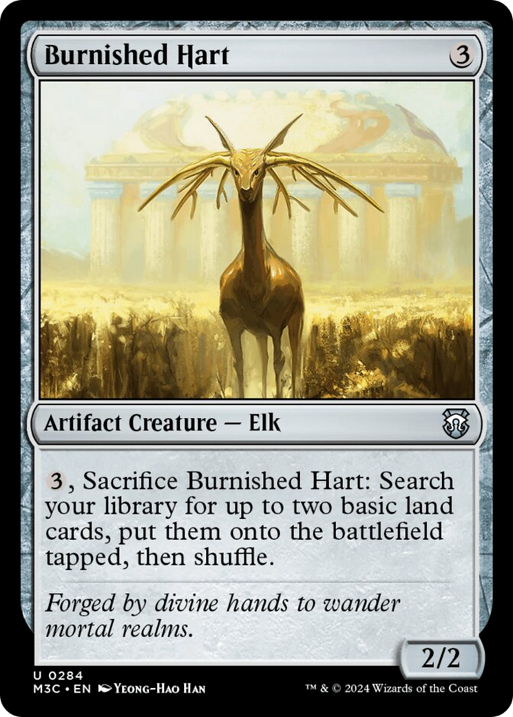 Burnished Hart (Ripple Foil) [Modern Horizons 3 Commander] | Card Merchant Takapuna