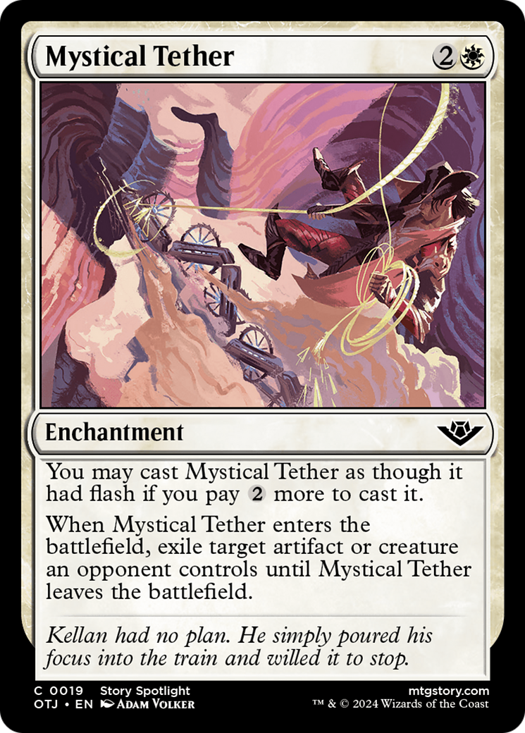 Mystical Tether [Outlaws of Thunder Junction] | Card Merchant Takapuna