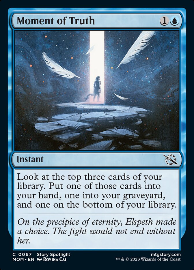 Moment of Truth [March of the Machine] | Card Merchant Takapuna