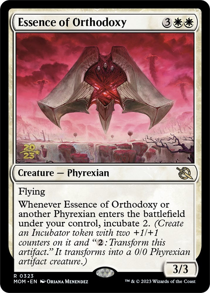 Essence of Orthodoxy [March of the Machine Prerelease Promos] | Card Merchant Takapuna