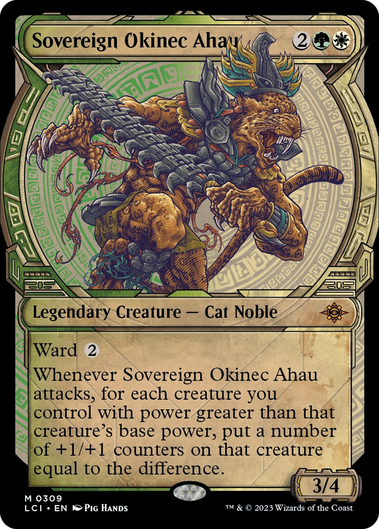 Sovereign Okinec Ahau (Showcase) [The Lost Caverns of Ixalan] | Card Merchant Takapuna