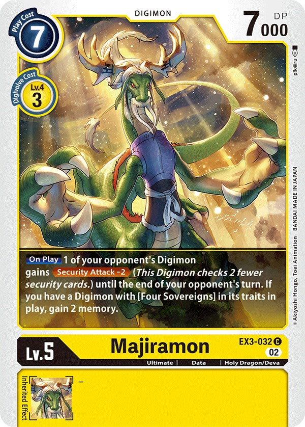 Majiramon [EX3-032] [Draconic Roar] | Card Merchant Takapuna