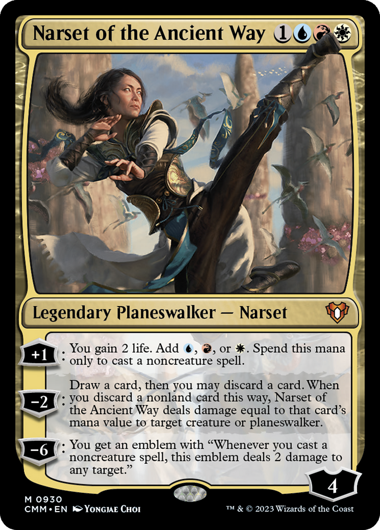 Narset of the Ancient Way [Commander Masters] | Card Merchant Takapuna