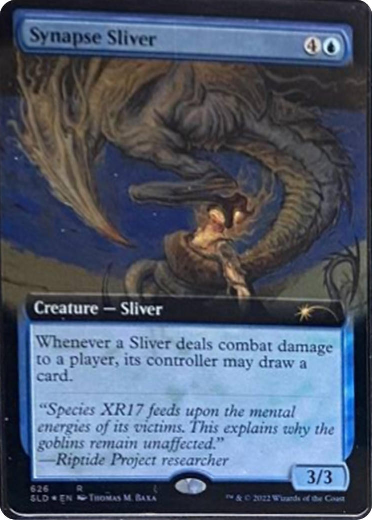 Synapse Sliver (Extended Art) [Secret Lair Drop Series] | Card Merchant Takapuna