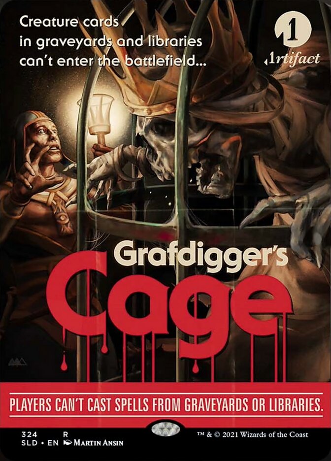 Grafdigger's Cage [Secret Lair Drop Series] | Card Merchant Takapuna