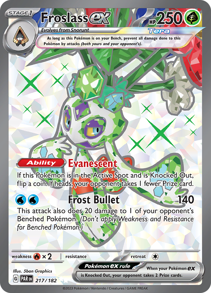 Froslass ex (217/182) [Scarlet & Violet: Paradox Rift] | Card Merchant Takapuna