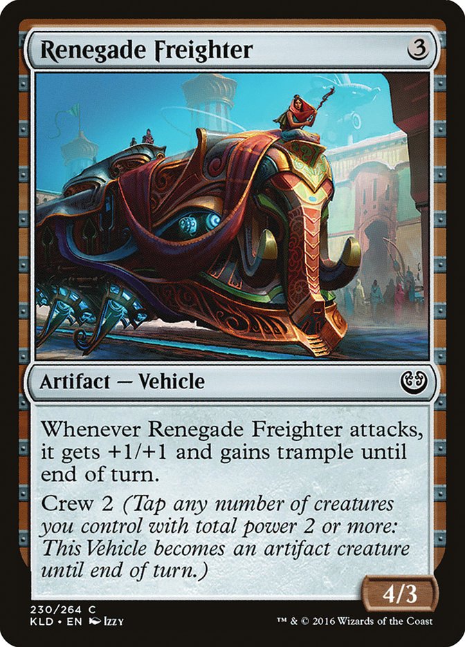 Renegade Freighter [Kaladesh] | Card Merchant Takapuna