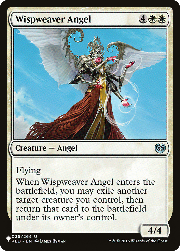 Wispweaver Angel [The List] | Card Merchant Takapuna