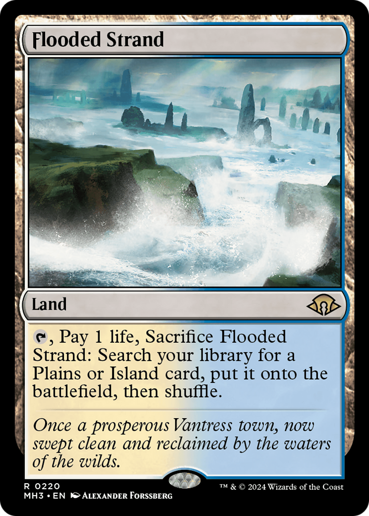 Flooded Strand [Modern Horizons 3] | Card Merchant Takapuna