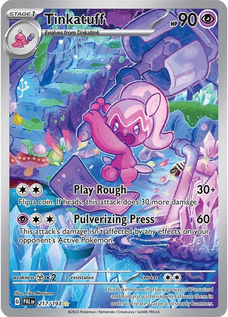 Tinkatuff (217/193) [Scarlet & Violet: Paldea Evolved] | Card Merchant Takapuna