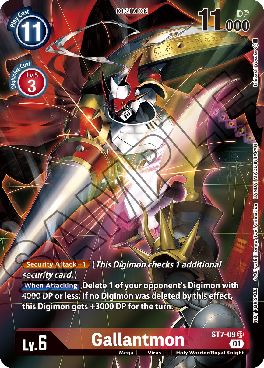 Gallantmon [ST7-09] (Tamer's Card Set 1) [Starter Deck: Gallantmon Promos] | Card Merchant Takapuna