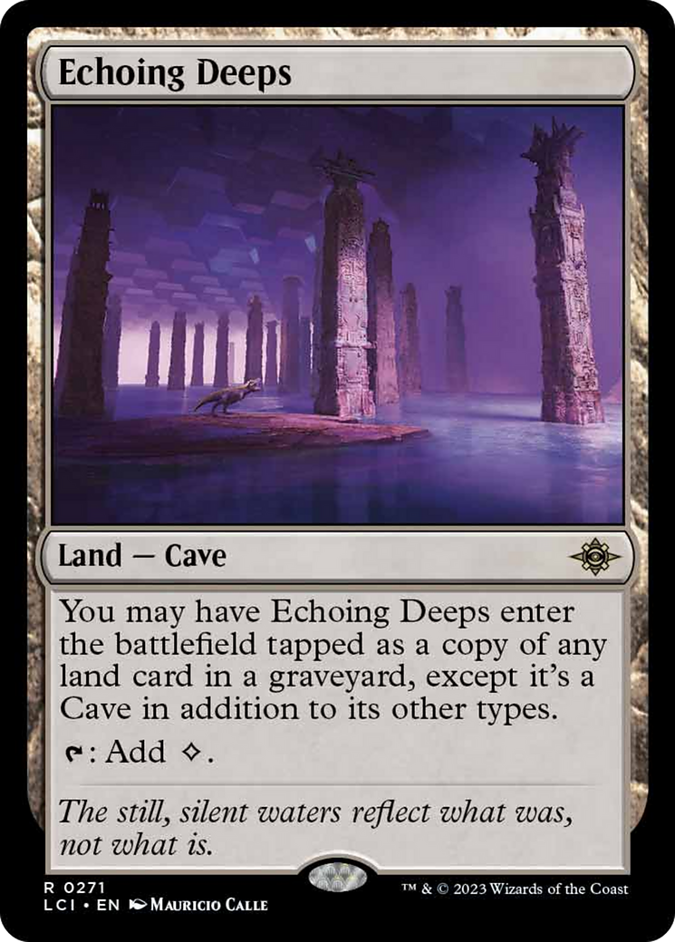 Echoing Deeps [The Lost Caverns of Ixalan] | Card Merchant Takapuna