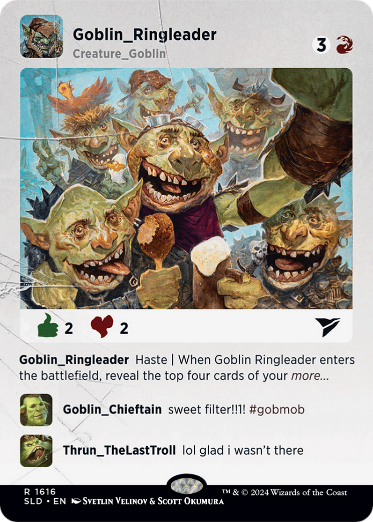 Goblin Ringleader [Secret Lair Drop Series] | Card Merchant Takapuna