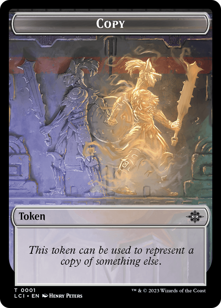 Copy Token [The Lost Caverns of Ixalan Tokens] | Card Merchant Takapuna