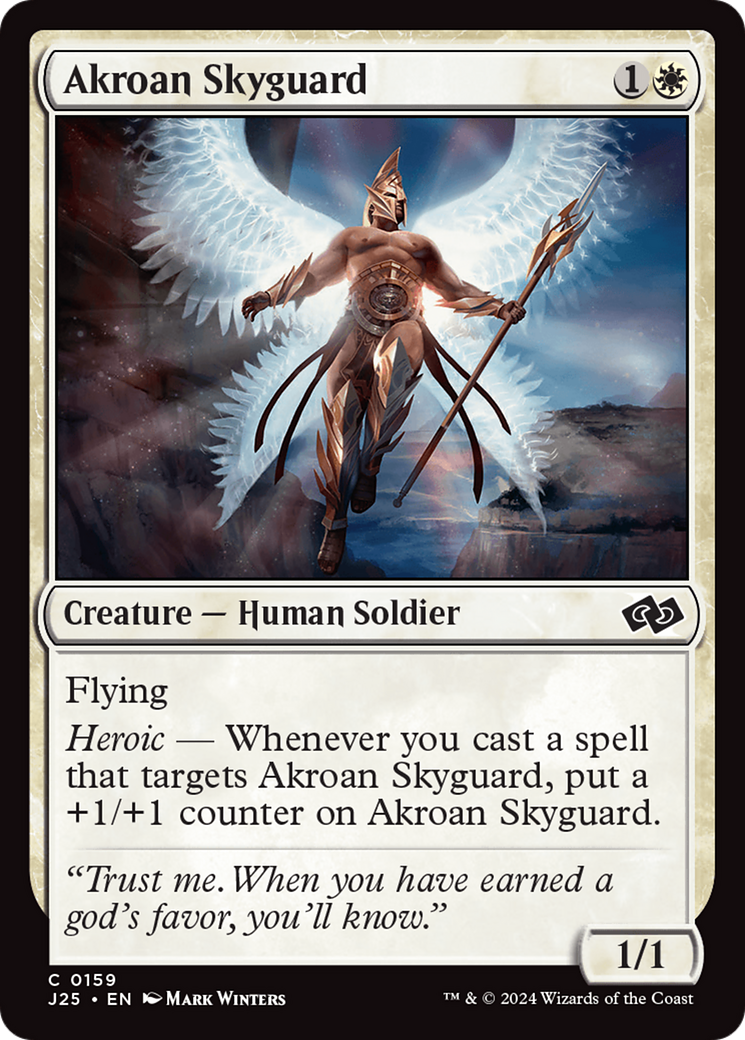 Akroan Skyguard [Foundations Jumpstart] | Card Merchant Takapuna