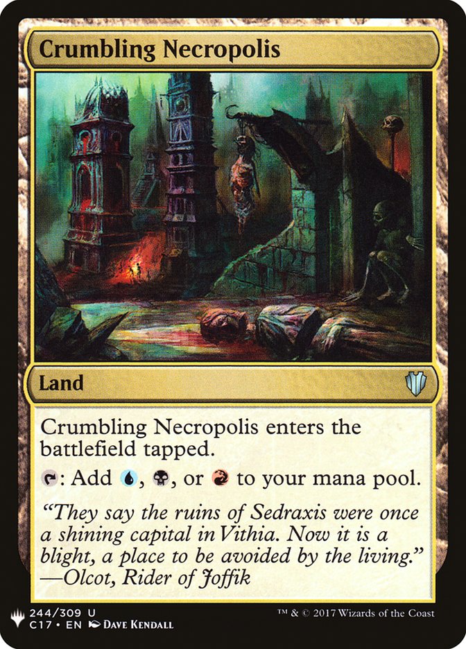 Crumbling Necropolis [Mystery Booster] | Card Merchant Takapuna