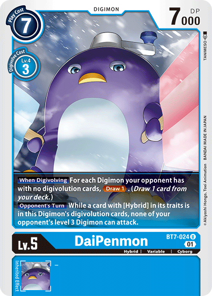 DaiPenmon [BT7-024] [Next Adventure] | Card Merchant Takapuna