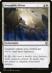 Intangible Virtue [Phyrexia: All Will Be One Commander] | Card Merchant Takapuna