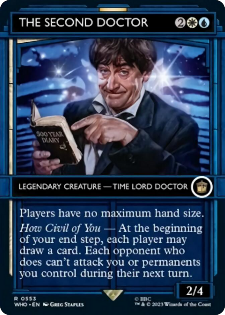 The Second Doctor (Showcase) [Doctor Who] | Card Merchant Takapuna