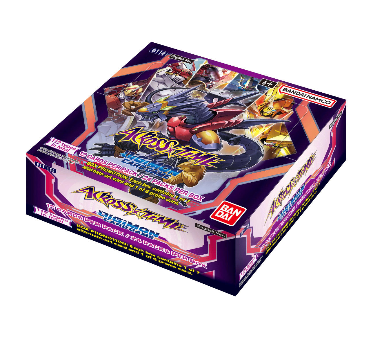 DGM Booster Box BT12 - Across Time | Card Merchant Takapuna