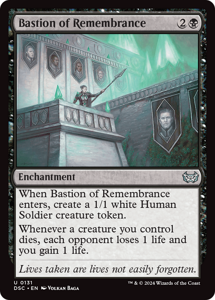 Bastion of Remembrance [Duskmourn: House of Horror Commander] | Card Merchant Takapuna