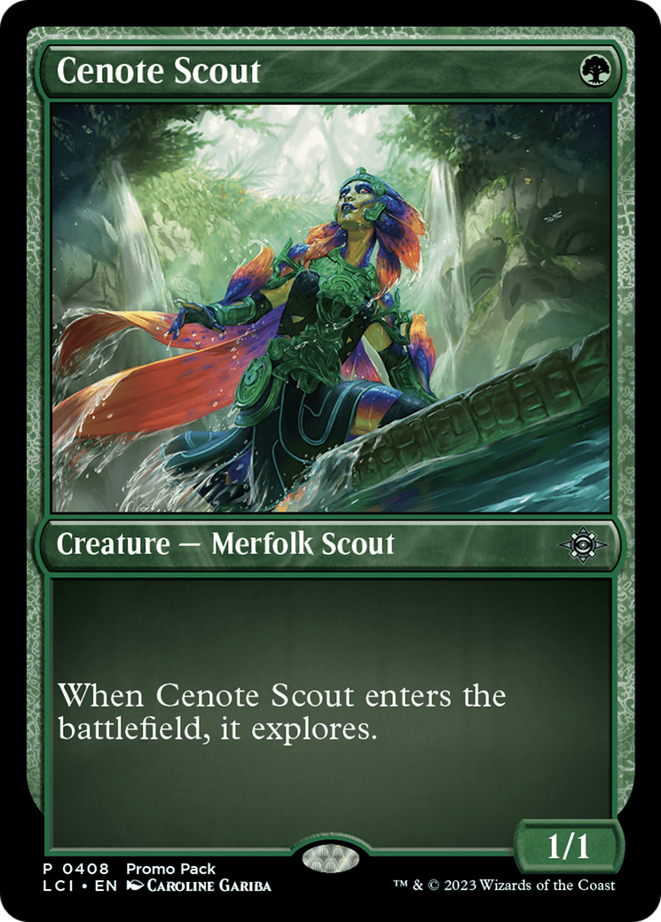 Cenote Scout [The Lost Caverns of Ixalan Promos] | Card Merchant Takapuna