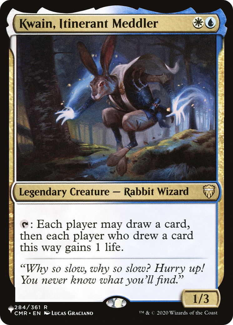 Kwain, Itinerant Meddler [The List] | Card Merchant Takapuna