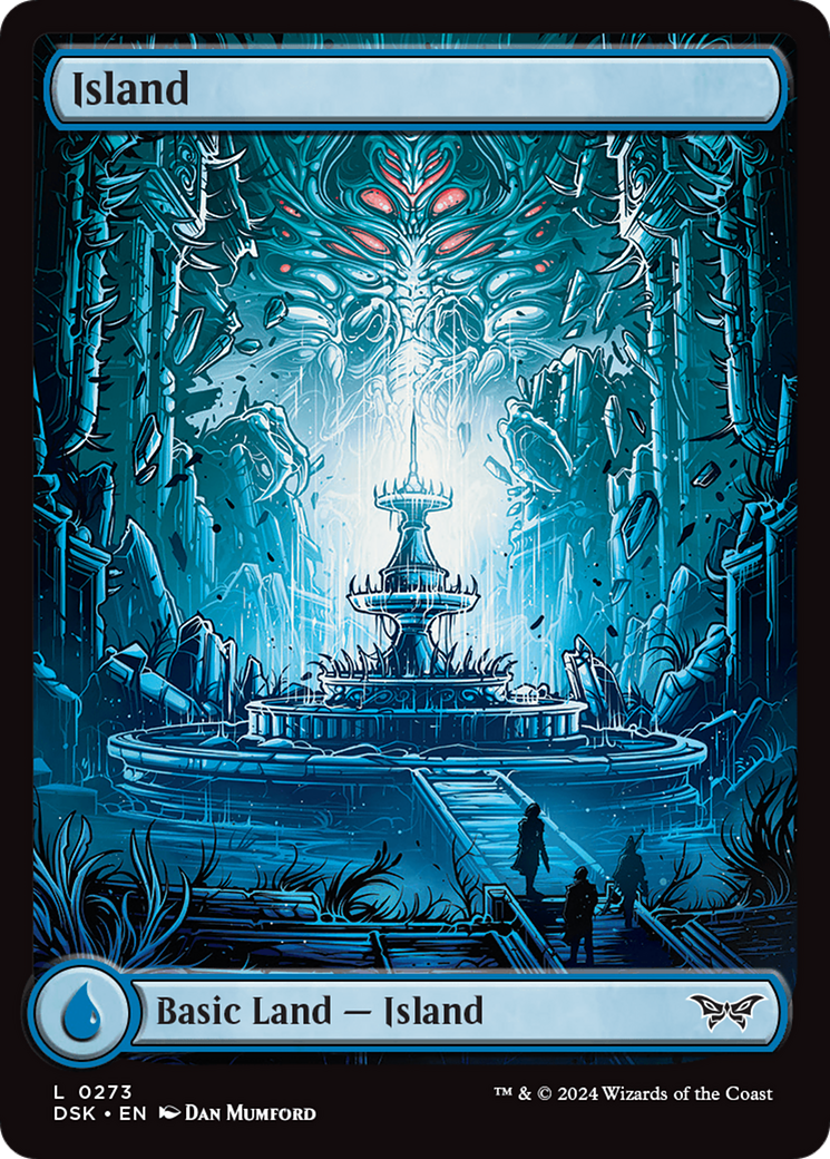 Island (273) - Full Art [Duskmourn: House of Horror] | Card Merchant Takapuna