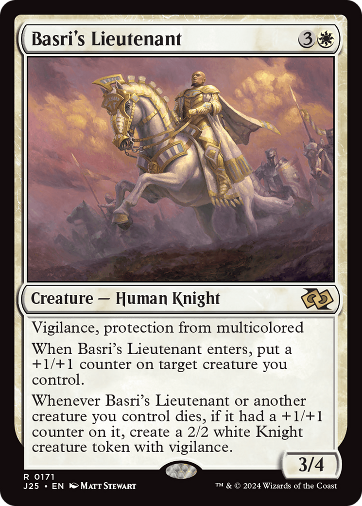 Basri's Lieutenant [Foundations Jumpstart] | Card Merchant Takapuna