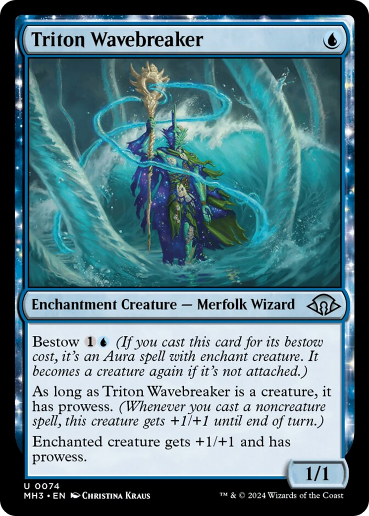 Triton Wavebreaker [Modern Horizons 3] | Card Merchant Takapuna