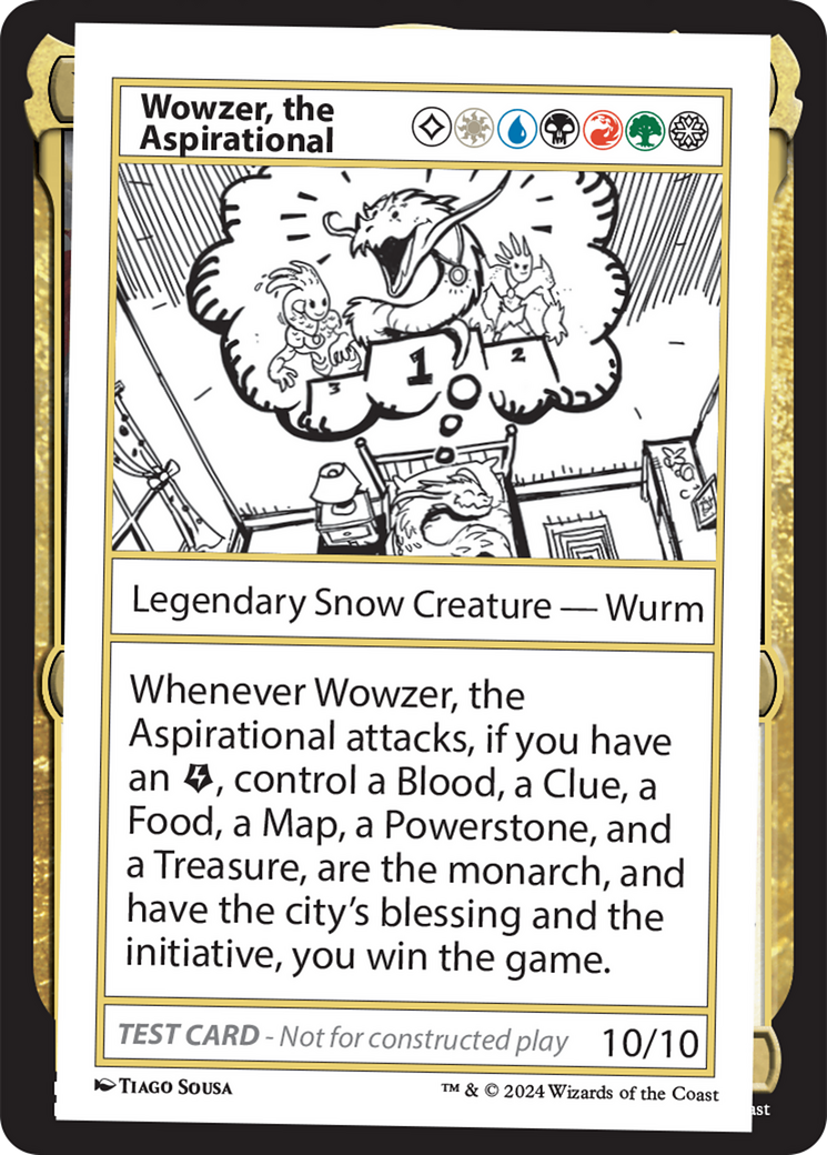 Wowzer, the Aspirational [Mystery Booster 2 Playtest Cards] | Card Merchant Takapuna