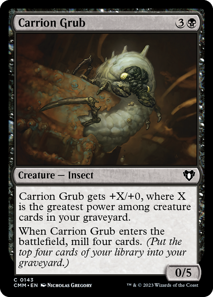 Carrion Grub [Commander Masters] | Card Merchant Takapuna